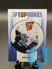2022-23 Upper Deck SP Authentic Top Rookies Blue #TR-1 Matty Beniers